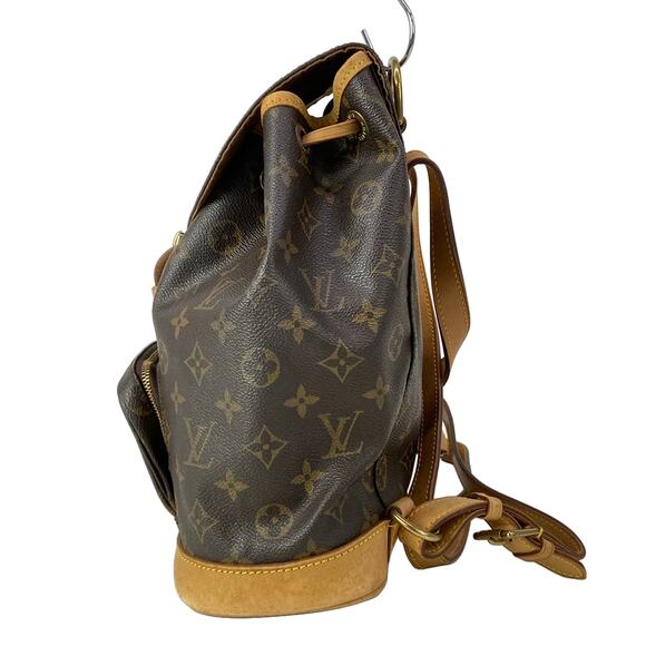 Louis Vuitton Montsouris MM Monogram Backpack M51136 Monogram Canvas Cowhide main image 11